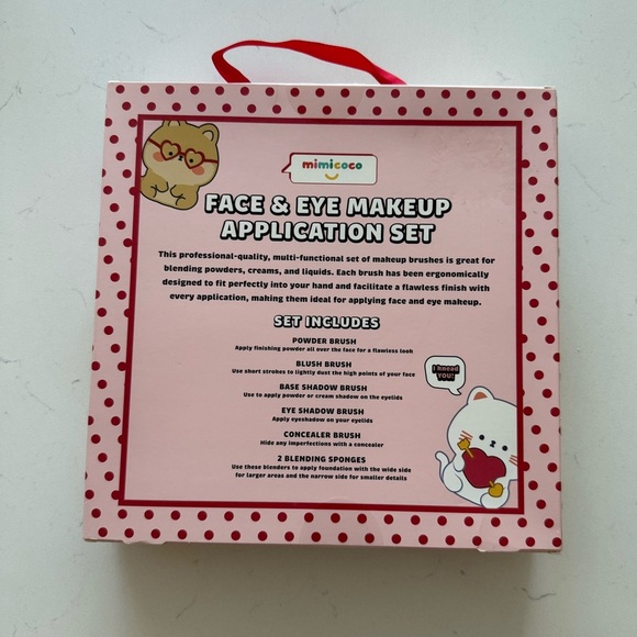 Mimicoco Face and Eye Makeup Application Set - 7 Pieces - NWB - Picture 2 of 4